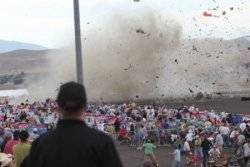 Deaths in US airshow crash