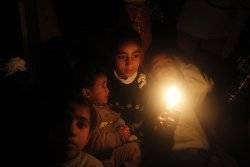 Gaza power grinds to a halt for lack of fuel