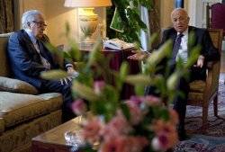 Brahimi urges Syria peace talks at UN