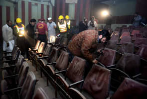 Blast at Pakistan cinema leaves many dead 