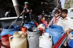 Blame traded over water shortage in Aleppo 