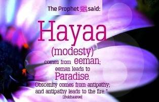 Modesty is a Part of Faith