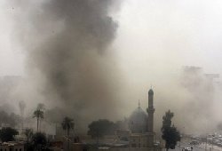 Baghdad hit by three massive blasts 