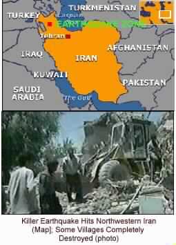 500 Dead in Iran Earthquake