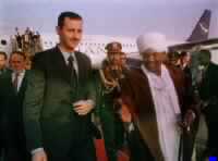 Syrian president in Sudan