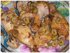 Poulet aux Olives